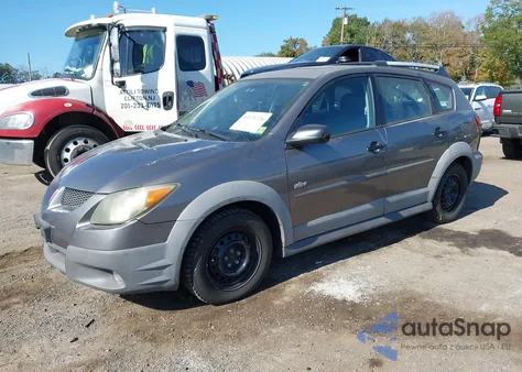 2003 Pontiac Vibe z USA, uszkodzony, nr VIN 5Y2SL62893Z469500